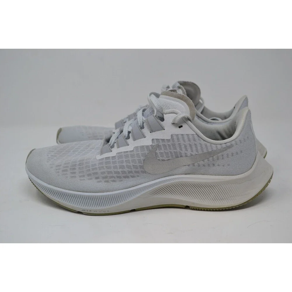 Nike‎ Air Zoom Pegasus 37 Womens Size 8.5 Gray Athletic Shoes Running BQ9647-009
